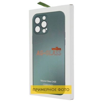 Чехол TPU+Glass Sapphire matte case для Apple iPhone 14 (6.1") Cangling Green