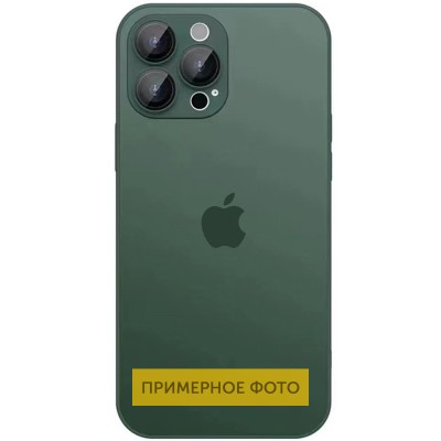 Чехол TPU+Glass Sapphire matte case для Apple iPhone 14 (6.1") Cangling Green