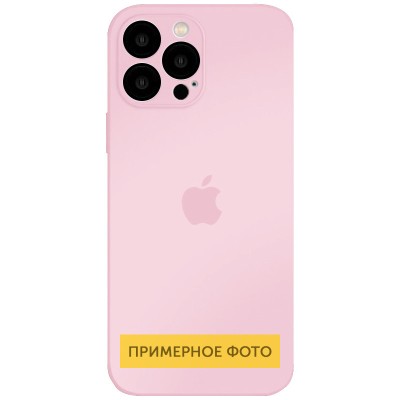 Чехол TPU+Glass Sapphire matte case для Apple iPhone 14 (6.1") Chanel Pink