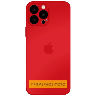 Чехол TPU+Glass Sapphire matte case для Apple iPhone 14 (6.1") Cola Red