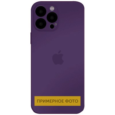 Чехол TPU+Glass Sapphire matte case для Apple iPhone 14 (6.1") Deep Purple