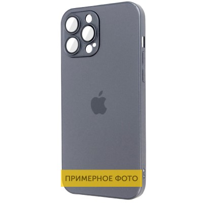 Чехол TPU+Glass Sapphire matte case для Apple iPhone 14 (6.1") Graphite Black