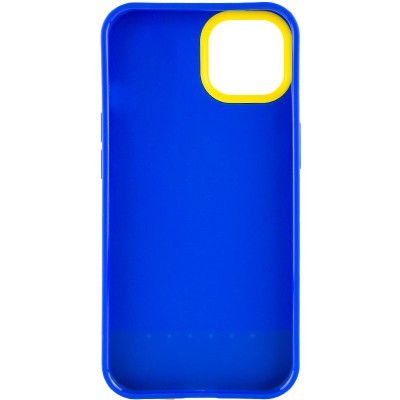Чехол TPU+PC Bichromatic для Apple iPhone 11 (6.1") Navy Blue / Yellow