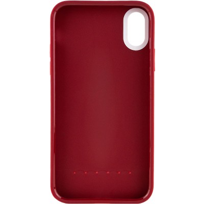 Чехол TPU+PC Bichromatic для Apple iPhone XR (6.1") Wine / White Чехол TPU+PC Bichromatic для Apple iPhone XR (6.1") Wine / White