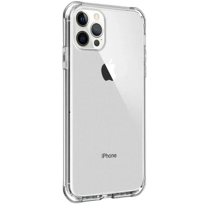 Чехол TPU+PC Full Body с защитой 360 для Apple iPhone 12 Pro / 12 (6.1") Прозрачный