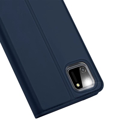 Чехол-книжка Dux Ducis с карманом для визиток для Realme C11 (2021) / C20 Синий