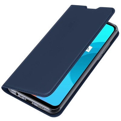 Чехол-книжка Dux Ducis с карманом для визиток для Realme C11 (2021) / C20 Синий