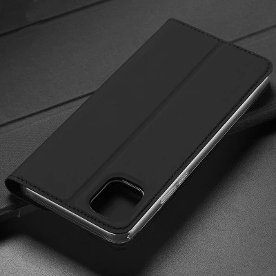 Чехол-книжка Dux Ducis с карманом для визиток для Realme C11 (2021) / C20 Черный
