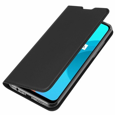 Чехол-книжка Dux Ducis с карманом для визиток для Realme C11 (2021) / C20 Черный
