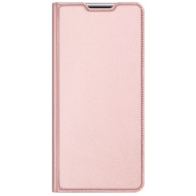 Чехол-книжка Dux Ducis с карманом для визиток для Xiaomi Poco M3 / Redmi 9 Power / Redmi 9T Rose Gold