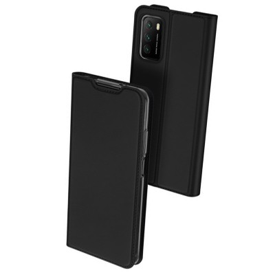 Чехол-книжка Dux Ducis с карманом для визиток для Xiaomi Poco M3 / Redmi 9 Power / Redmi 9T Черный