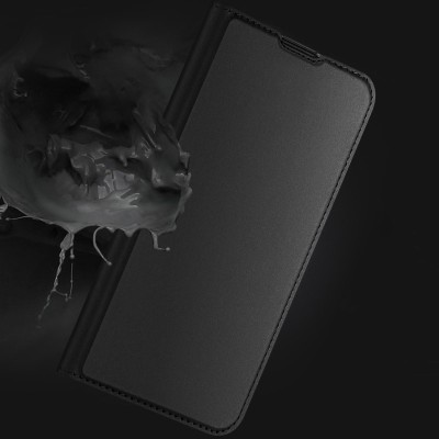 Чехол-книжка Dux Ducis с карманом для визиток для Xiaomi Redmi Note 9 / Redmi 10X Черный