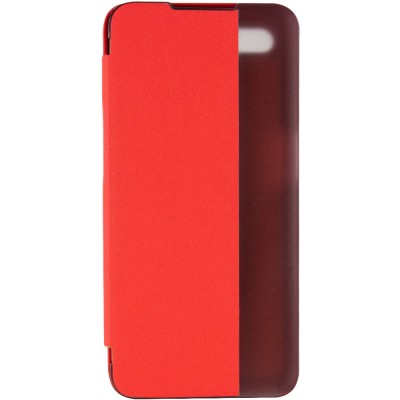 Чехол-книжка Smart View Cover для Oppo A5s / Oppo A12 Красный / Светлое окошко