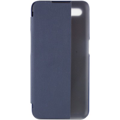 Чехол-книжка Smart View Cover для Oppo A5s / Oppo A12 Синий / Светлое окошко