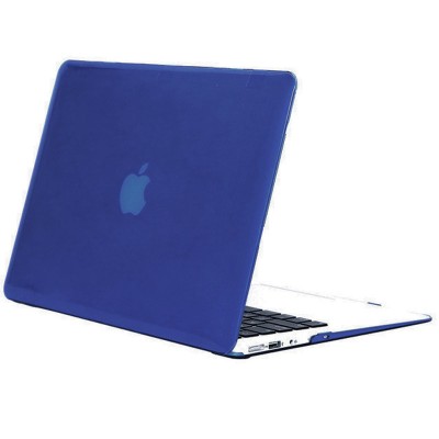 Чехол-накладка Matte Shell для Apple MacBook Air 13 (A1369 / A1466) Синий / Peony blue