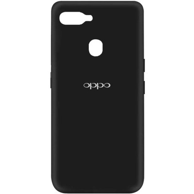 Чехол-накладка Oppo A5s Original Silicon Case Black