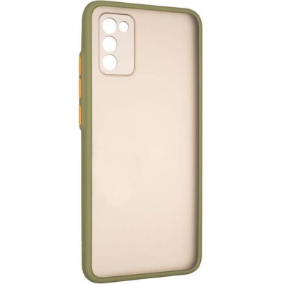 Чехол-накладка Samsung A02s (A025-2021) Gelius Bumper Mat Case Green