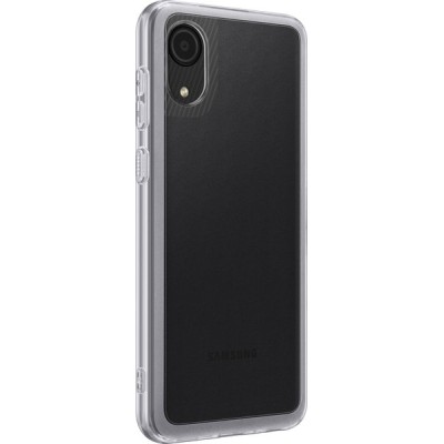 Чехол-накладка Samsung A03 Core Soft Clear Cover EF-QA032TTEGRU Transparent