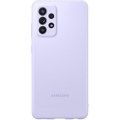 Чехол-накладка Samsung A52 2021 Silicone Cover EF-PA525TVEGRU Violet