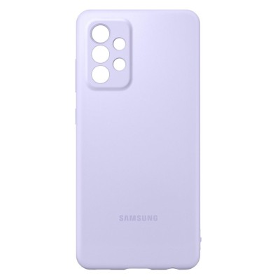 Чехол-накладка Samsung A52 2021 Silicone Cover EF-PA525TVEGRU Violet