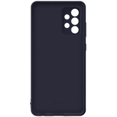Чехол-накладка Samsung A72 2021 Silicone Cover EF-PA725TBEGRU Black