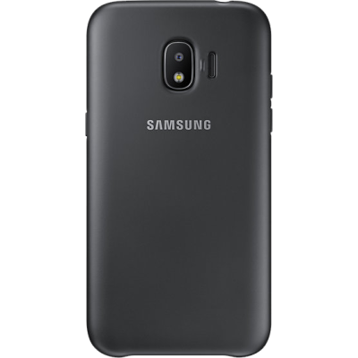 Чехол-накладка Samsung J2 2018 Dual Layer Cover Black (EF-PJ250CBEGRU)