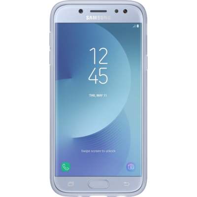 Чехол-накладка Samsung J3 2017 Jelly Cover Blue (EF-AJ330TLEGRU)