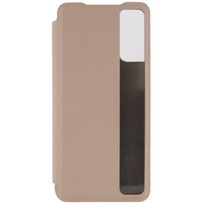Чохол-книжка Smart View Cover для Samsung Galaxy S21 Золотой / Светлое окошко