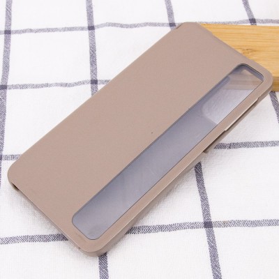 Чохол-книжка Smart View Cover для Samsung Galaxy S21 Золотой / Светлое окошко