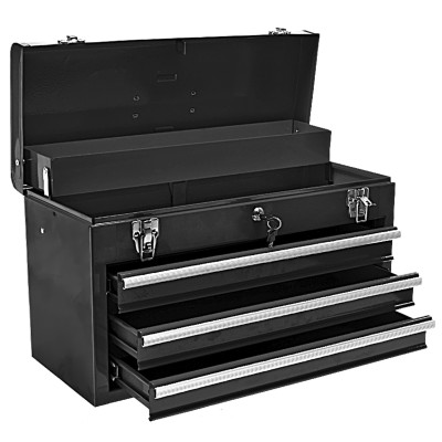 Шкаф инструментальный TOPEX, металлический, 52x22x30 см, 4 ящика, ключ, 8.2 кг (79R116)