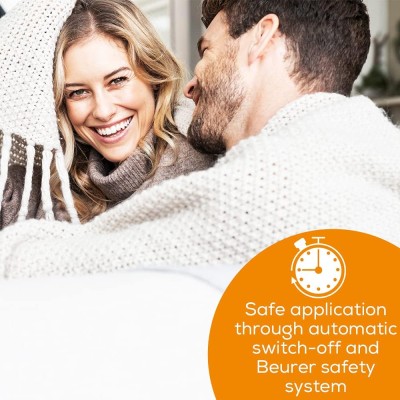 Купити Электрогрелка Beurer традиционная форма, 30х50см, 100Вт, 3 режима, микроволокно, крассный (HK_44)