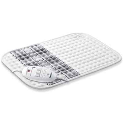 Купити Электрогрелка Beurer, 33х44см, 100Вт, 3 режима, микроволокно, серый (HK_SE)