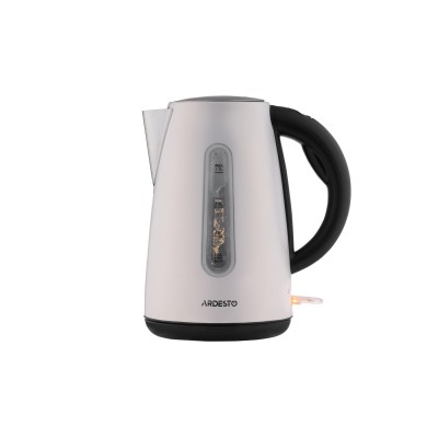 Электрочайник Ardesto 1.7л, Strix, металл, белый (EKL-F300W)