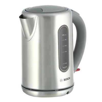 Купити Электрочайник Bosch, 1.7л, металл, серый (TWK7901)