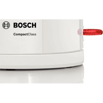 Электрочайник Bosch, 1.7л, пластик, белый (TWK3A011)