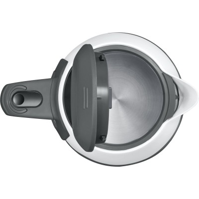 Купити Электрочайник Bosch, 1.7л, пластик, белый с черным (TWK6A011)