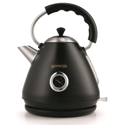 Электрочайник Gorenje 1.7л, пластик, черный (K17CLBK)