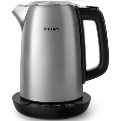 Электрочайник Philips Avance Collection 1.7л, 4 темп.режима, металл (HD9359/90)