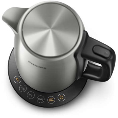 Купити Электрочайник Philips Avance Collection 1.7л, 4 темп.режима, металл (HD9359/90)