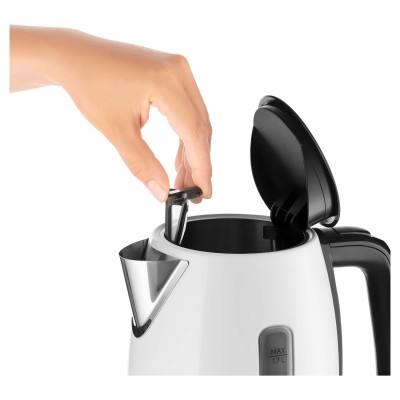 Электрочайник Sencor 1.7л, Strix, металл, белый матовый (SWK7000WH)