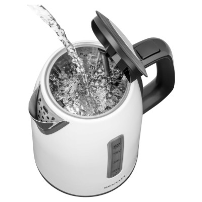 Электрочайник Sencor 1.7л, Strix, металл, белый матовый (SWK7000WH)