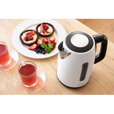 Электрочайник Sencor 1.7л, Strix, металл, белый матовый (SWK7000WH)