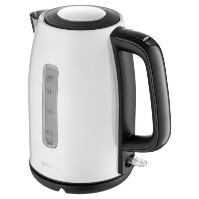 Электрочайник Sencor 1.7л, Strix, металл, белый матовый (SWK7000WH)