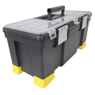Ящик для инструмента Stanley "Classic Stanley" 22", пласт., органайзеры, лоток, 556х257х250мм (1-97-512)