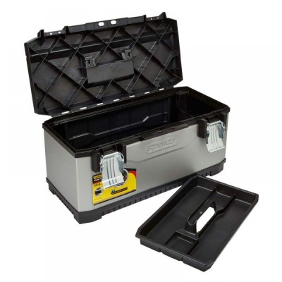 Купити Ящик для инструмента Stanley "FatMax" 19", металлопласт., лоток, 440х330х326мм (FMST1-75769)