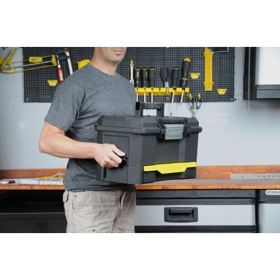 Ящик для инструмента Stanley 19", с выдвижной секцией, 48.1x27.9x28.7см (1-70-316)