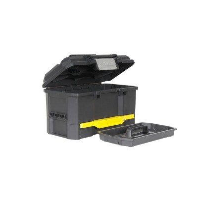 Ящик для инструмента Stanley 19", с выдвижной секцией, 48.1x27.9x28.7см (1-70-316)