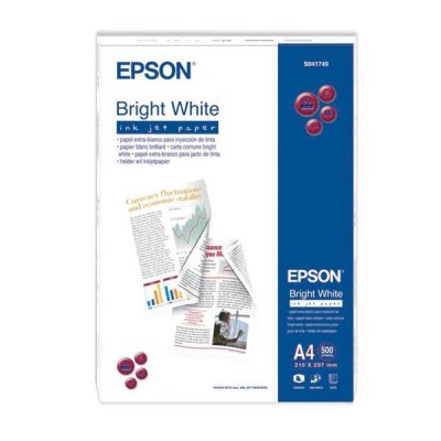 Бумага Epson A4 Bright White Ink Jet Paper, 500л. (C13S041749)