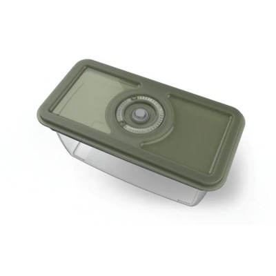 Вакууматор Electrolux для многоразовых пакетов/контейнеров, 4Вт, механическое управл., +3 контейнера, пластик, серый (EVFK1+)