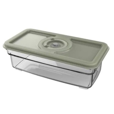 Вакууматор Electrolux для многоразовых пакетов/контейнеров, 4Вт, механическое управл., +3 контейнера, пластик, серый (EVFK1+)